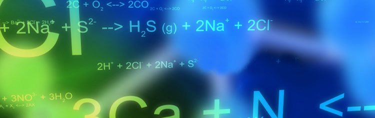 Símbolos de química verde e azul - Tudo Sobre Ciência Bandeira